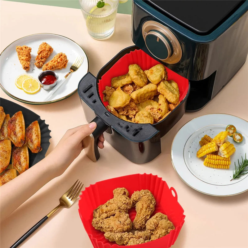 Forma de Silicone para AirFryer +BRINDE EBOOK DE RECEITAS